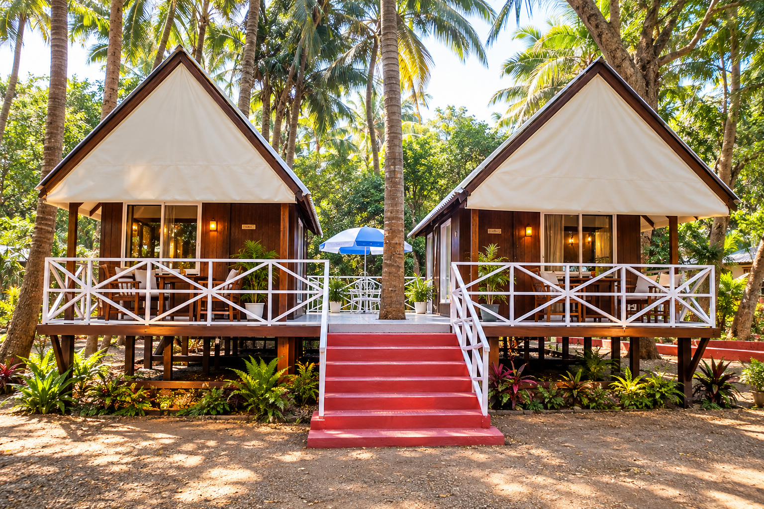 Beachcomber Cottages at Kelva Beach Resort
